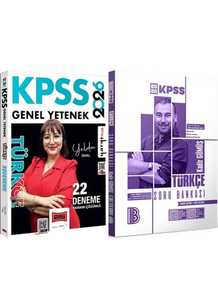 2026 Kpss Türkçe 22 Deneme Yelda Ünal - 2026 Kpss Türkçe Tamamı Çözümlü Soru Bankası