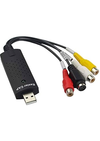 USB Rca Capture Easycap Kamera Uydu Kayıt Kartı (Android Destekli)
