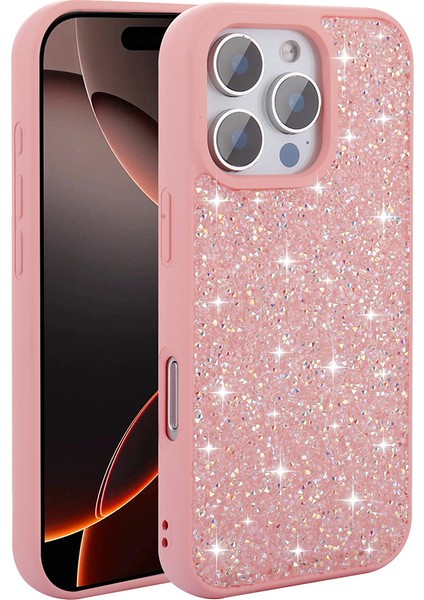 Apple iPhone 16 Pro Kılıf Parlak Taşlı Tasarım Zore Pırlanta Kapak indirimleri