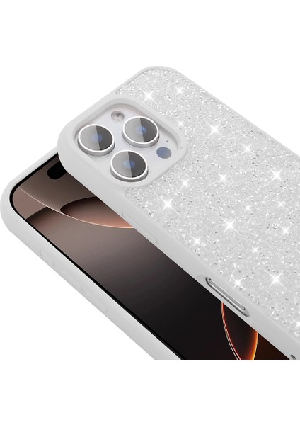 Apple iPhone 16 Pro Max Kılıf Parlak Taşlı Tasarım Zore Pırlanta Kapak fırsatları