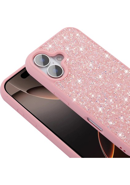 Apple iPhone 16 Plus Kılıf Parlak Taşlı Tasarım Zore Pırlanta Kapak indirimleri