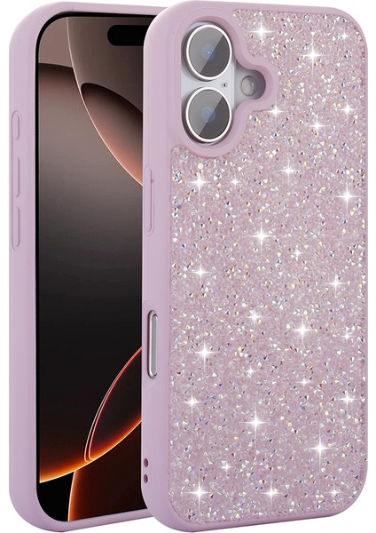 Apple iPhone 16 Kılıf Parlak Taşlı Tasarım Zore Pırlanta Kapak fırsatları