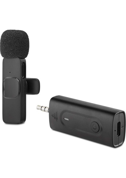 Kablosuz Mikrofon 3.5 mm Siyah HDX2787