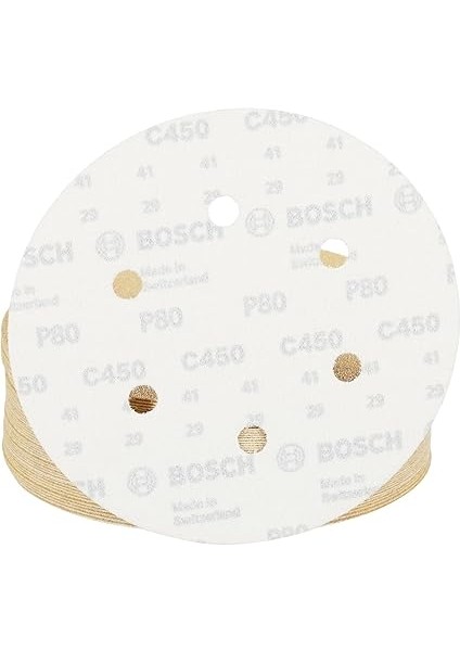 C450 150 mm 80 Kum 6 Delikli Boschone Zımpara fırsatları