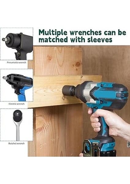 Matkap Somunları 41 Mm, Altıgen Lokma Anahtarı 1/2 Inç Cr-V Çelik Darbeli Matkap Somun Inşaat Makineleri Için (78 mm Toplam Uzunluk) fırsatları