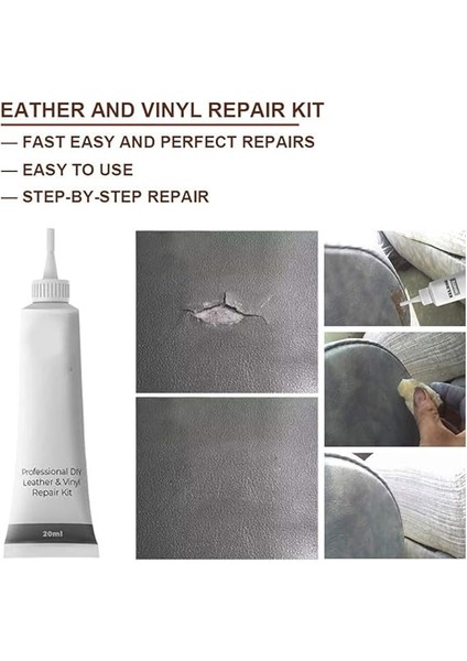 Deri Onarım Kremi, 20 ml Poliüretan Deri Çizik Tamir Maddesi, Deri Koltuk Deri Ceket Araba Koltuğu Koltuk Montları Için modelleri