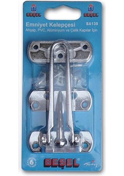 Beşel Ahşap Pvc Alüminyum Giriş Kapısı Dış Kapı Çelik Kapılar Için Emniyet Kelepçesi Güvenlik Kilit modelleri