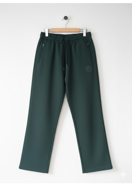 Eşofman Altı Battal Beden Pamuklu Düz Paça Geniş Kalıp Erkek