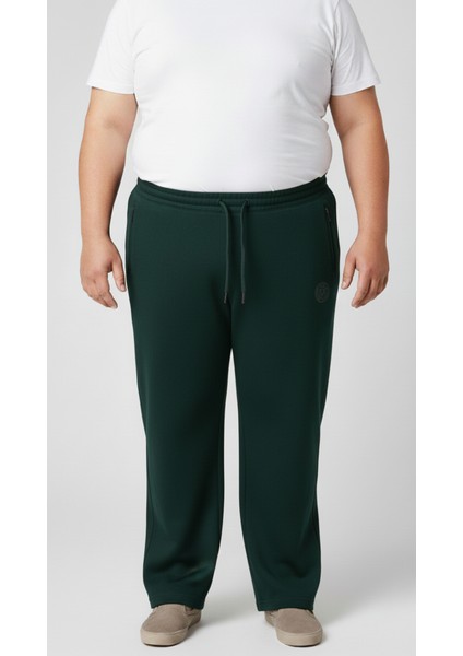 Eşofman Altı Battal Beden Pamuklu Düz Paça Geniş Kalıp Erkek modelleri