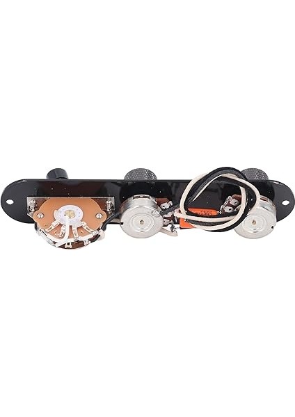 Kablolu Gitar Kontrol Plakası, Yüklü Gitar Kontrol Plakası, Önceden Kablolu, 3 Konum Geçiş Anahtarı, Alüminyum Alaşım, Siyah, Ikili Veya Tek Bobin Pikap, Uygun ve Pratik, indirimleri