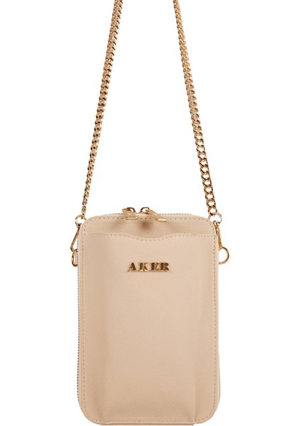 Bej Aker Telefon Çantası CNT20143 fiyatları