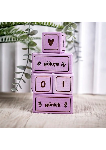 Leylak Renkli Anı Küpü fiyatları