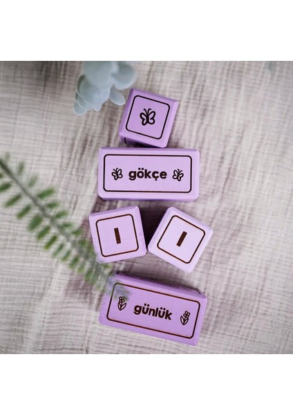 Leylak Renkli Anı Küpü modelleri