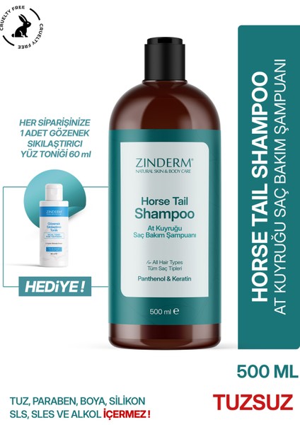 At Kuyruğu Şampuanı - Hızlı Uzama Etkili Tuzsuz Şampuan (500 ML)