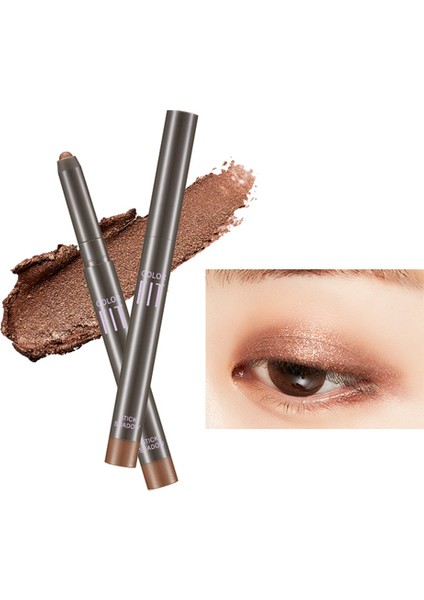 Topaklanma Olmadan Pürüzsüz Bitiş Sunan Kremsi Kalem Far MISSHA Color Fit Stick Shadow (Cocoa Drizzle)