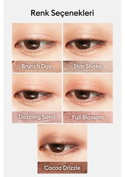 Topaklanma Olmadan Pürüzsüz Bitiş Sunan Kremsi Kalem Far MISSHA Color Fit Stick Shadow (Cocoa Drizzle)