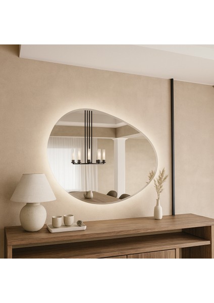 Nova LED Ayna – Yumuşak Asimetrik Formlu Modern Ayna modelleri