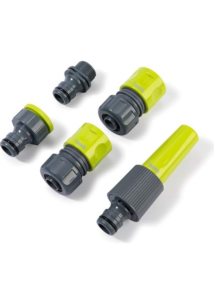 Professional Temel Ekipman 3/4 Inç, Musluk Bağlayıcısı Seti, Cihaz Vidalı, Hortum Konnektörü, Bahçe Püskürtücü