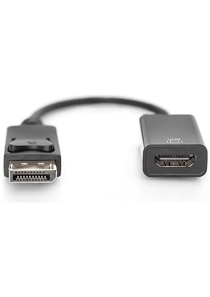Aktif Displayport Adaptör Kablosu - Dp - HDMI Tip A - HDMI 2.0 - Ultrahd 4k/60Hz - 0.2m - Siyah fiyatları