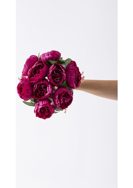 Yapay Şakayık Demeti Fuşya 35 cm 9 Dal fırsatları