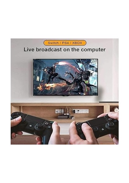 Ses Video Yakalama Kartı 1080P 30FPS HDMI USB Yakalama Kartları Dslr Video Kamera Oyun - Canlı Akış - Video Konferans - Öğretim Için Aksiyon Kamerası ile Kayıt fırsatları