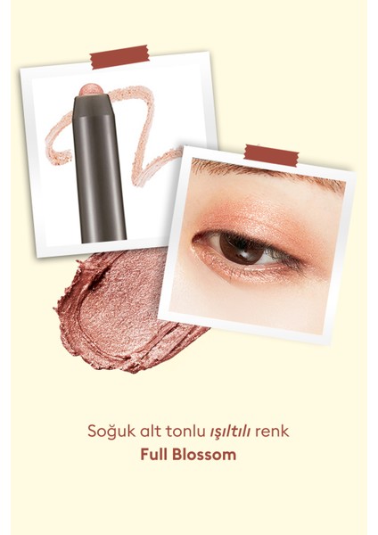 Topaklanma Olmadan Pürüzsüz Bitiş Sunan Kremsi Kalem Far MISSHA Color Fit Stick Shadow (Full Blossom) indirimleri