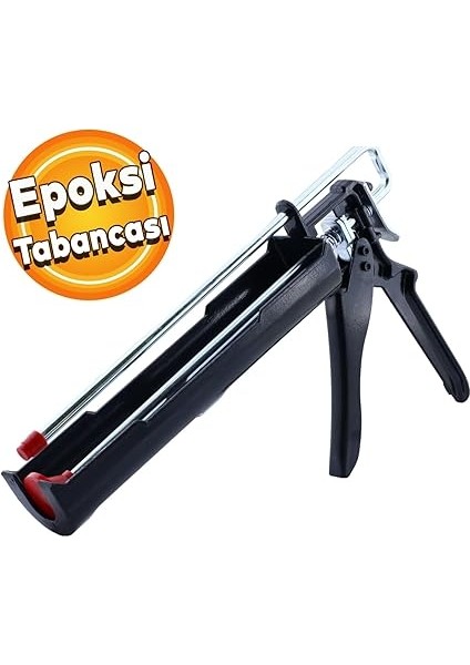 Klasik Epoksi Kimyasal Dübel Tabancası Metal Silikon Tabancası Siyah fiyatları