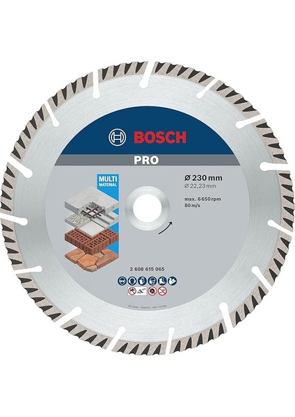 Professional Accessories Elmas Kesme ve Delme Aksesuarları, Disk, Gri, 1 Adet