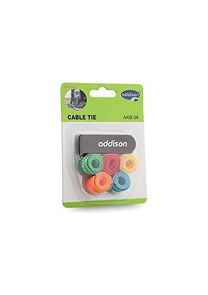 Akb-06 6'lı Kablo Düzenleyici &amp; Toplayıcı indirimleri