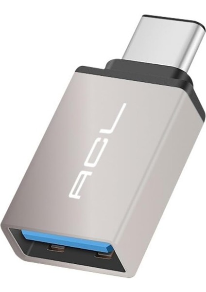 C USB 3.1 To USB 3.0 Dönüştürücü Otg Çevirici Adaptör Metal Macbook, Type-C Dönüştürücü Bellek, Mini Boy