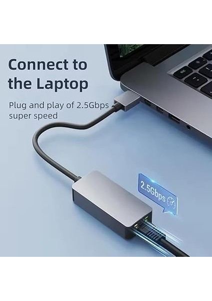 PX-4743 USB To Gigabit Ethernet, Usb3.0 To RJ45 10/100/1000/2500MBPS Gigabit Internet Çevirici, USB To Ethernet Dönüştürücü Adaptör modelleri