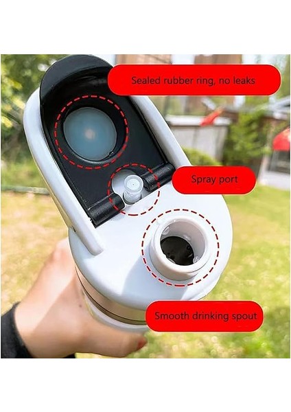 Sprey Su Şişesi, Sızdırmaz 650ML Spor Şişesi, Bpa Içermeyen Spor Su Şişeleri, Sis Sprey Su Şişesi, Fitness, Kamp, Doğa Sporları Için Taşınabilir Su Şişesi (Siyah) indirimleri