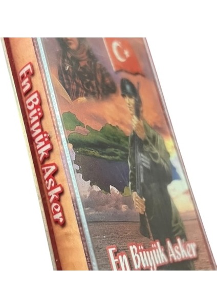 En Büyük Asker - Kaset – 2000 - Ambalajında modelleri
