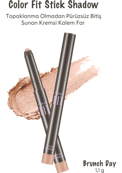 Işıltılı Kalem Far Color Fit Stick Shadow (Brunch Day) fiyatları