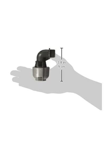 Sprinkler Sistemi L Parça Dış Dişli: Boru Ucuna Bağlantı Için Bağlantı Parçası, 25 mm x 3/4 Inç, Quick&amp;easy Bağlantı Teknolojisi, Kendinden Contalı Dişli Bağlantı (2781-20) modelleri