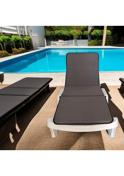 Şezlong Minderi Kamp Yatağı Antrasit 170X52X3,5 cm fiyatları
