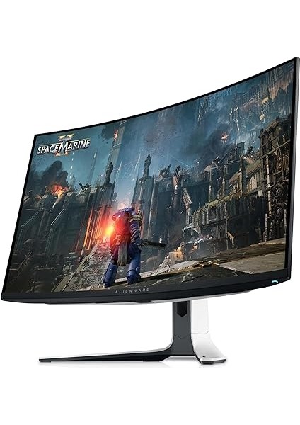 AW3225QF 32 Inç 4K UHD (3840X2160) 1700R Kavisli Oyun Pc Ekranı, 240 Hz, Qd Oled, 0,03 Ms, Nvıdıa G-Sync Uyumlu, Hdr, Dolby Vision, Usb-C, Displayport, 2x Hdmı, 4x Usb, 3 Yıl Garanti fırsatları