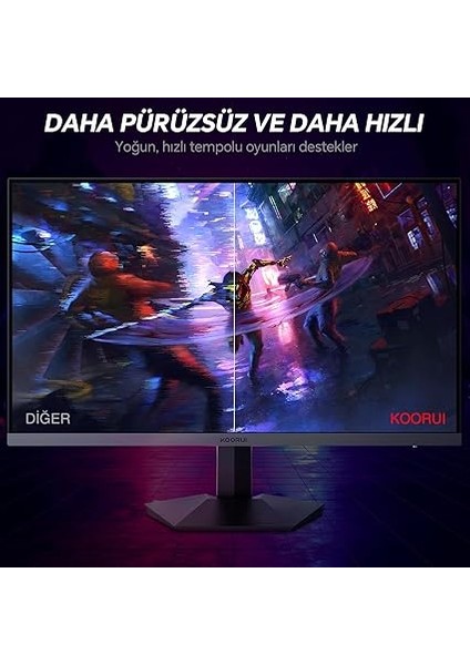 Monitör 24E3 23.8ınç, 165Hz, Fhd, 1080P(1920*1080), 1ms, Ips, Adaptive Sync, Monitörler,gaming, HDMI 1.4*2, Dp 1.2*1, Eğilmek：-5~15°, Yukarı ve Aşağı, Görme Açısı 178°, VESA，75*75MM, Siyah indirimleri