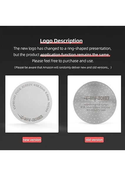 Puck Screen 58 Mm, 0,8 mm Kalınlık Espresso Süzgeç, Süzgeç Için, 180ΜM Asil Çelik Espresso Pak Ekran, Espresso Aksesuarı, Barista Aksesuarı, 58 mm Porta Filtresi Için Filtre Model: FG5590 fiyatları