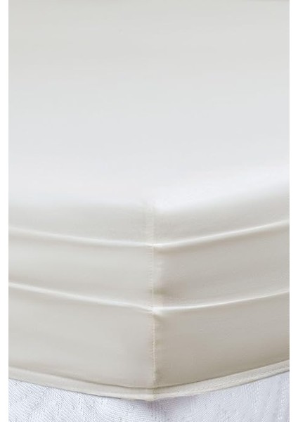 Softy Tek KIŞILIK%100 Pamuk Lastikli Penye Çarşaf - Krem fiyatları