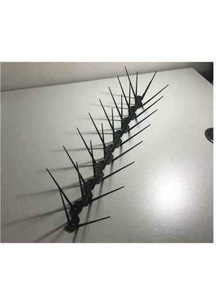 Konmaz Diken 10 Metre Polikarbon Tel 50 cm 20 Adet Siyah