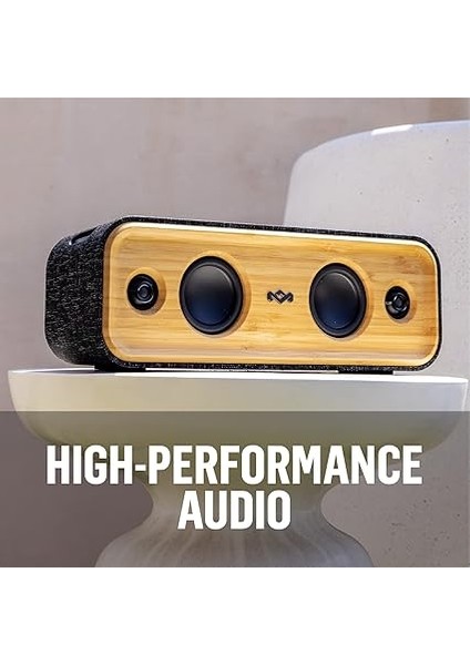 Get Together 2 Taşınabilir Bluetooth Hoparlör, Sürdürülebilir Malzemelerden Üretilmiştir, 20 Saat Çalışma Süresi, Mikrofon, 40 W Yüksek Sesli Dış Mekan Hoparlörü indirimleri