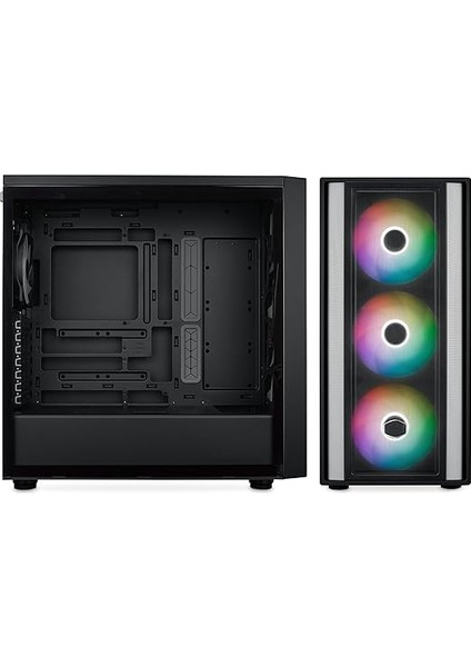 Master Masterbox 600 E-Atx Mediatorre - Anakart Gizli Bağlantı &amp; Radyatör 420 Mm, Argb Pwm Fanları 3 x 140 mm &amp; 1 x 120 Mm, Temperli Cam, Usb3.2 GEN2X2 Tip-C fiyatları