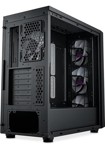 Master Masterbox 600 E-Atx Mediatorre - Anakart Gizli Bağlantı &amp; Radyatör 420 Mm, Argb Pwm Fanları 3 x 140 mm &amp; 1 x 120 Mm, Temperli Cam, Usb3.2 GEN2X2 Tip-C indirimleri