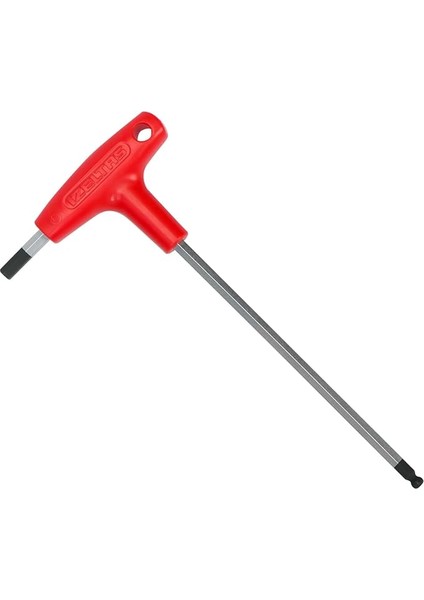 Izeltaş 4921220025 T Tipi Yuvarlak Başlı Allen Anahtar, Kırmızı/siyah, 2.5 mm