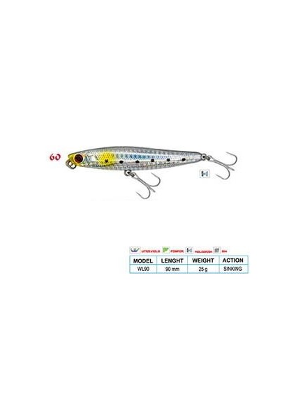 Rıpper Cl:60 90MM 25GR Sinking