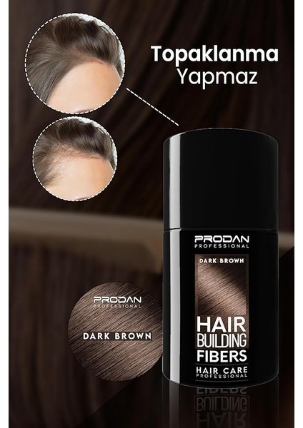 Tozu Dolgunlaştırıcı Koyu Kahverengi Saç FIBERI-27GR indirimleri