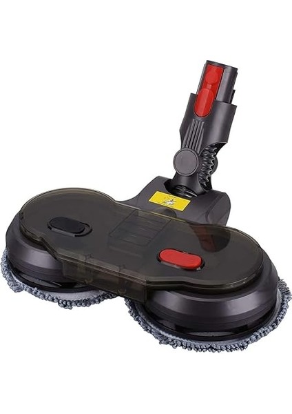 Elektrikli Çift Döner Paspas Başlığı Dyson V7 V8 V10 V11 V15 Serisi Için, Mikrofiber Pedli fırsatları