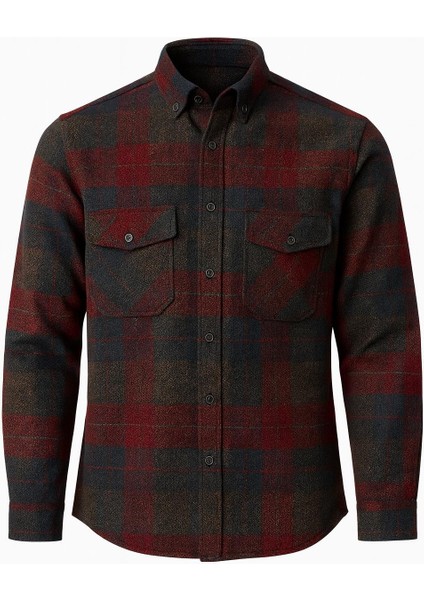 Erkek Kışlık Hakiki Oduncu Gömleği