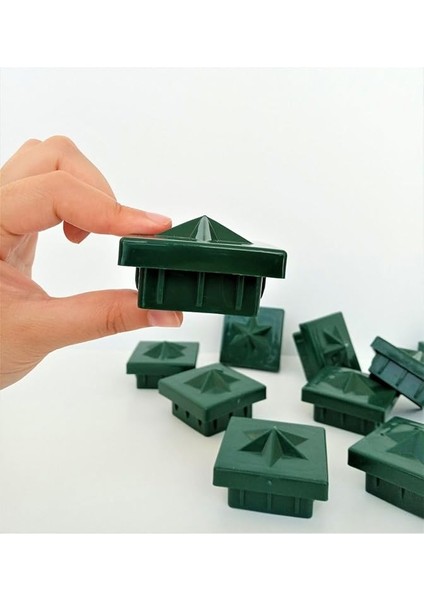 Kutu Profil Kapağı 15 Adet 50X50 Kutu Profil Kapak Kare Profil Tapası Plastik Tapa Panel Çit indirimleri